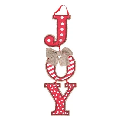 "JOY" Waitohu Whakairi Kirihimete Poutū
